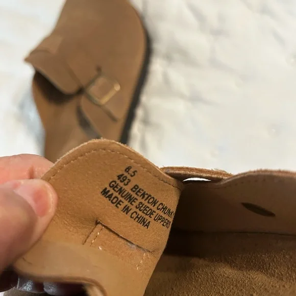 Project Cloud Suede Slip-On Clogs in Dark Brown - Picture 4 of 5